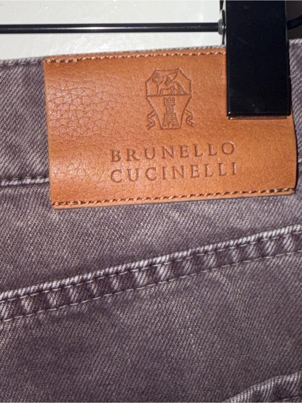 Brunello Cucinelli Men's Gray Jeans